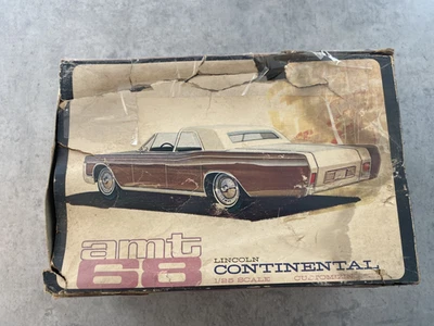 AMT 6428-200 1:25 1997 68 Lincoln Continental ungebaut und komplett - Bild 1 von 2