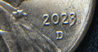 Uncirculated 2023 D Lincoln Memorial Cent RD– Vibrant Luster & Sharp Detail — photo 3