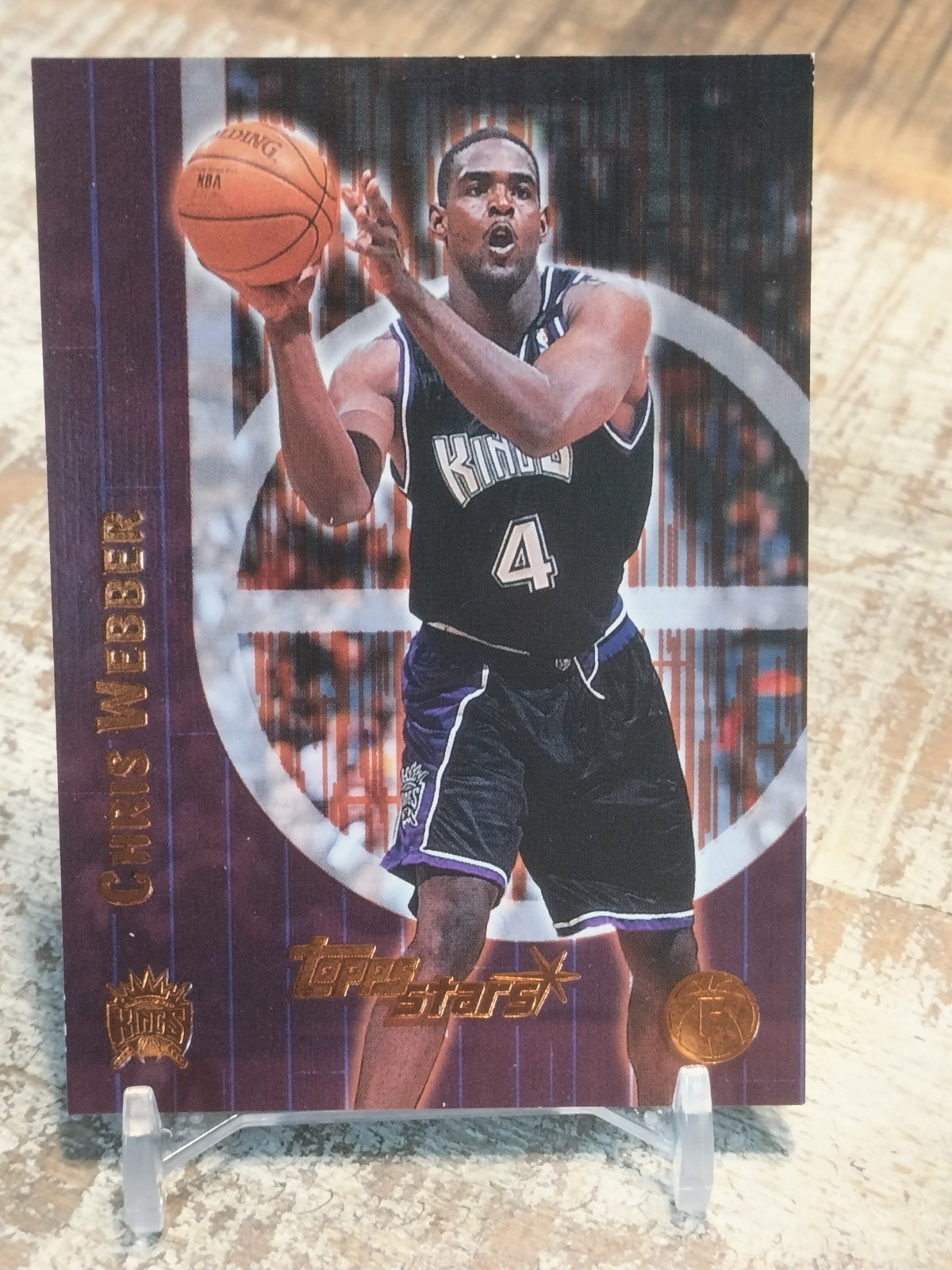 2000-01 Topps Stars Chris Webber SP #160/299 - Sacramento Kings #83