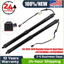 2X Rear LH & RH Tailgate Power Lift Support For 2015-2018 Hyundai Santa Fe Sport
