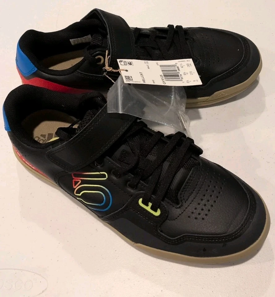 Nuevo Adidas 5.10 Five Ten Hellcat Mountain Bike Zapatos Núcleo Negro GY5125 Hombres 9 Foto 3 de 4
