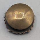 WWI US Honorable discharge lapel pin five-pointed star in bronze w/US — photo 3