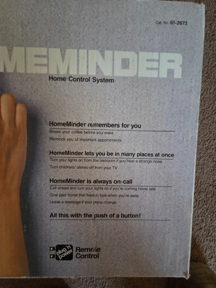 Radio Shack 61-2673 Homeminder Home Control System Plug 'N Power BOX NEW - Image 2 of 4