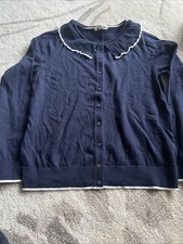 Boden Navy Cardigan Size L