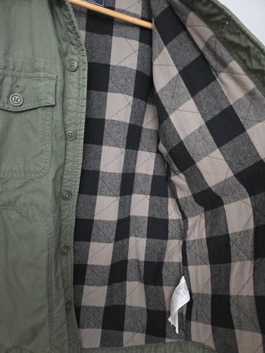 Giacca Abercrombie & Fitch uomo media oliva utility flanella Dean Winchester - Foto 4 di 14