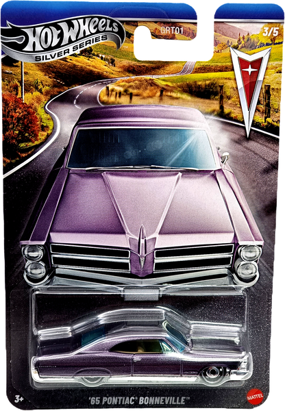 Hot Wheels Pontiac Silver Series Car / Auto `65 Pontiac Bonneville 3/5-image