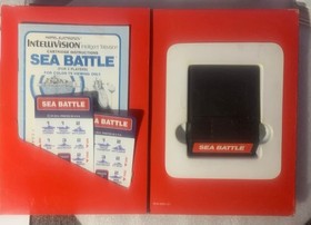 INTELLIVISION 2 GAME LOT MISSION X CIB & SEA BATTLE CIB VGC CLEANED & TESTED