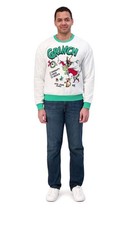 NWT Grinch Adult XL Holiday Long Sleeve Pullover Sweatshirt