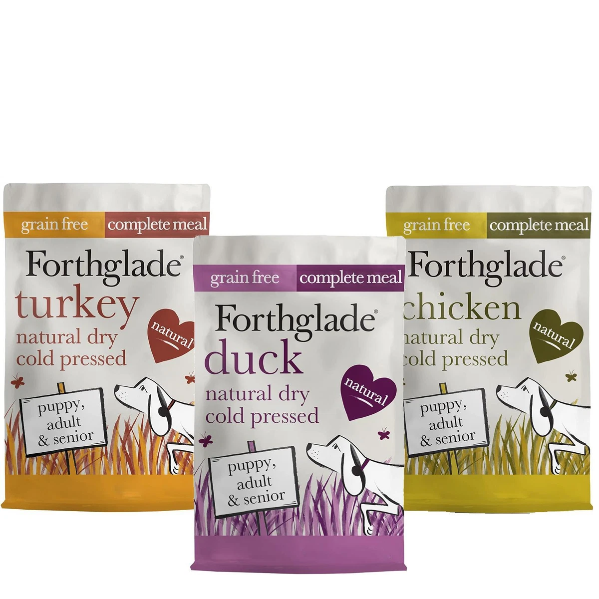 Forthglade cold pressed dry dog food 2025