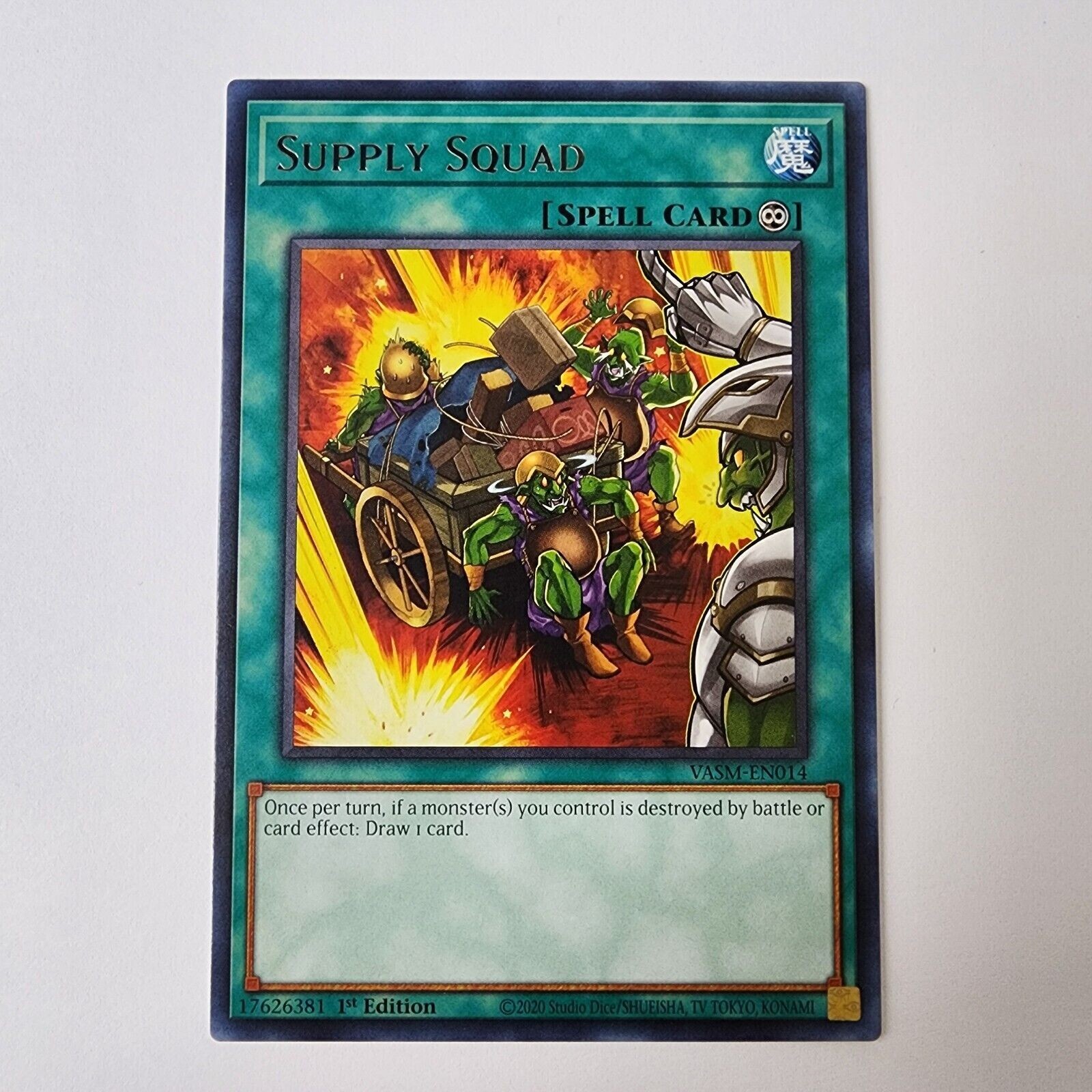 x3 Supply Squad - VASM-EN014 - Rare - 1st Edition Yu-Gi-Oh! M/NM