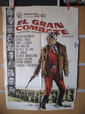 A5825 EL GRAN COMBATE JOHN FORD RICHARD WIDMARK