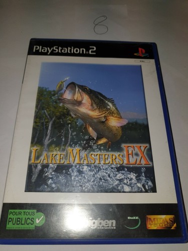 Jeu PS2 Lake Masters Ex - Pêche Sportive - Bon état (boîte Et Notice Incluses) - Compatible PlayStation 2 - Fabriqué En France