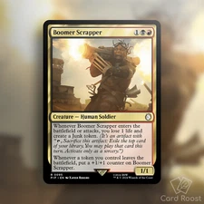 MTG Magic Boomer Scrapper 0095 Universes Beyond: Fallout PIP