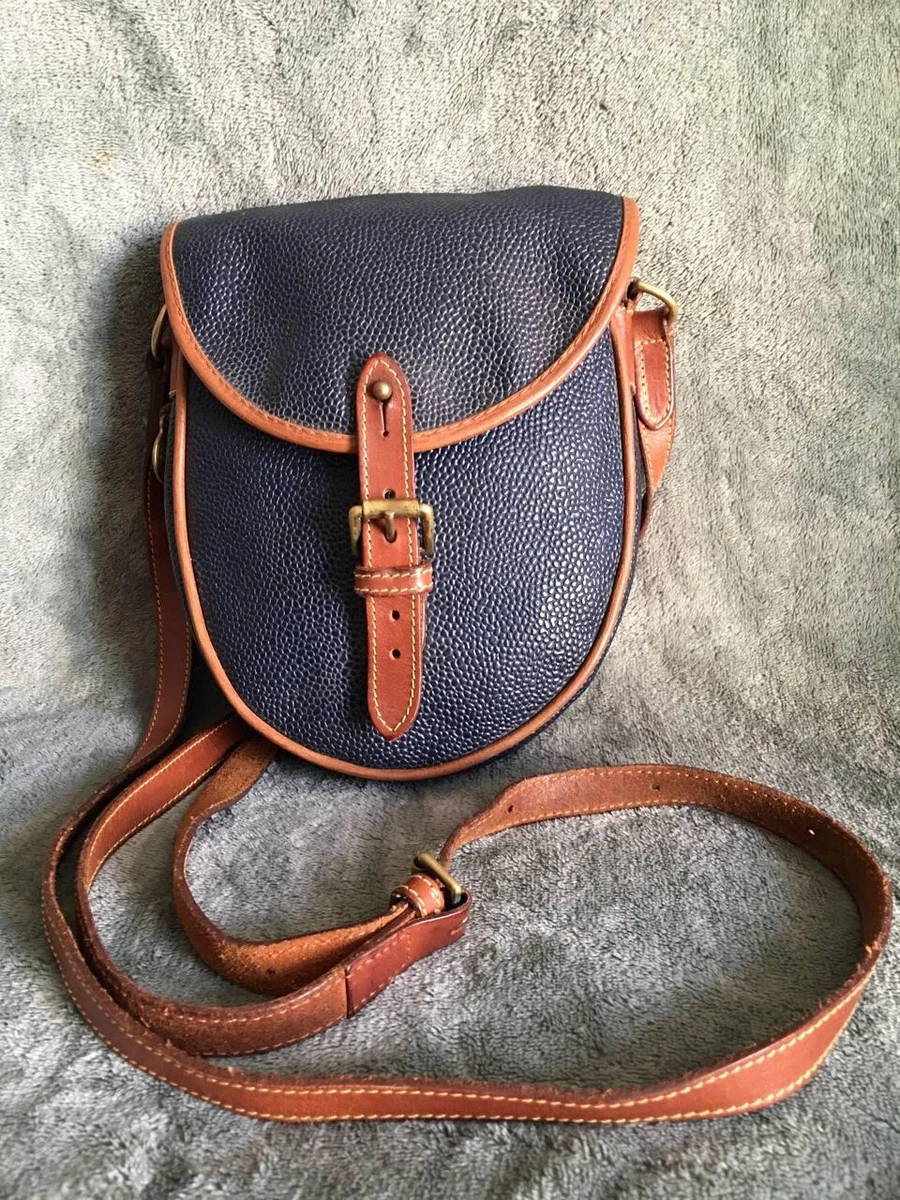 textured leather bag