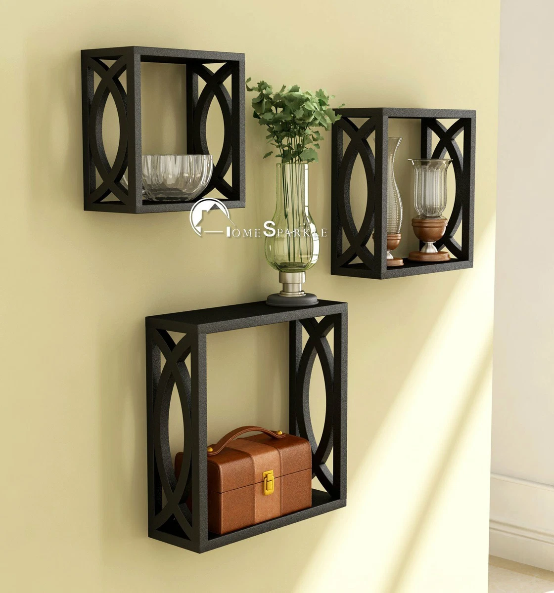 Multi wood cheap wall shelves