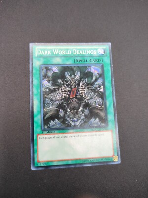 1x (EX) Dark World Dealings - SDGU-EN026 - Common - 1st Edition YuGiOh | eBay 1x (EX) Dark World Dealings - SDGU-EN026 - Common - 1st Edition YuGiOh | eBay