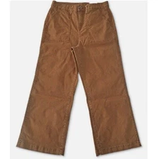 Style & Co Womens 8 Brown Ember Workman Wide Leg Cargo Pants NWT CS29