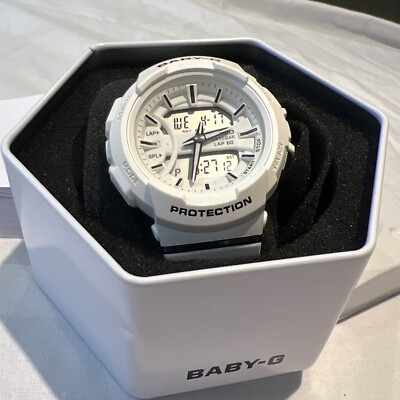 Baby-G Casio Ladies Digital Watch 5510 BGA-240 White Water 