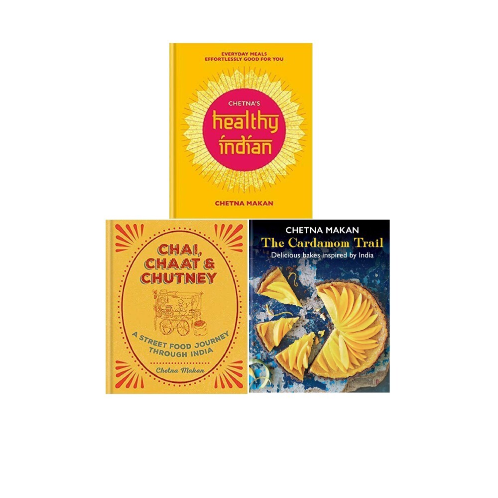 Chetna Makan Collection 3 Books Set Chetnas Healthy Indian,Chai Chaat & Chutney - Image 3