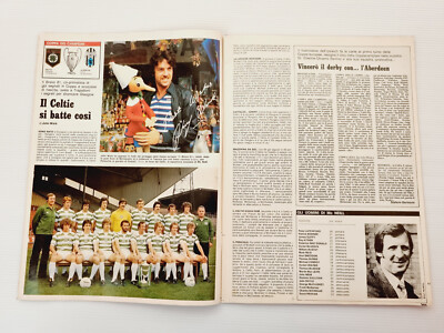 Guerin Sport 29 1981 Celtic Glasgow Napoli Chinaglia Dire Straits Bob Dylan