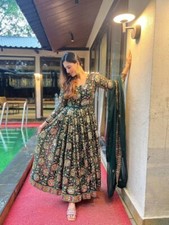 Gown Pakistani Dress Salwar Kameez Ready To Wear Suits Indian Wedding Party New