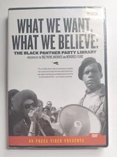 NEW SEALED What We Want, What We Believe (2006, DVD) Black Panther Party Library