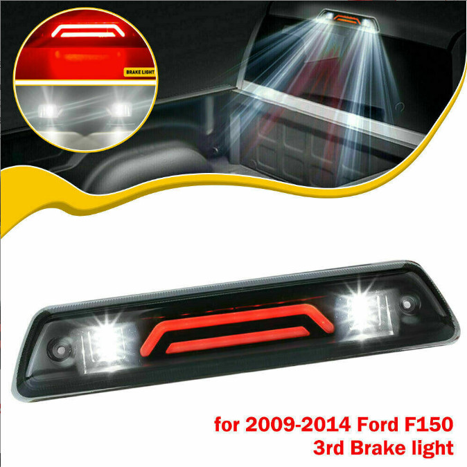 High Mount 3rd Tail Brake Light For Ford F-150 Rear Stop Lamp 2009-2014
