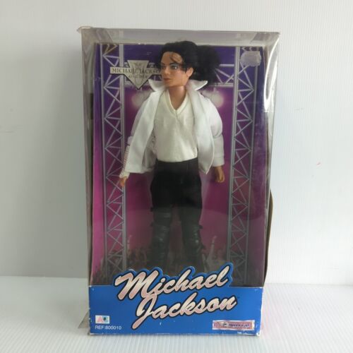 Michael Jackson Singing Black or White 12” Doll 1995 Street Life Open Box - Picture 1 of 17