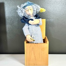 Jax of Maine Ebenezer Scrooge Jack in The Box Vintage Handmade