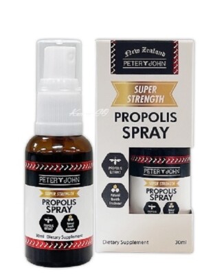 PETER & JOHN NEW ZEALAND Super Strength PROPOLIS SPRAY 30ml