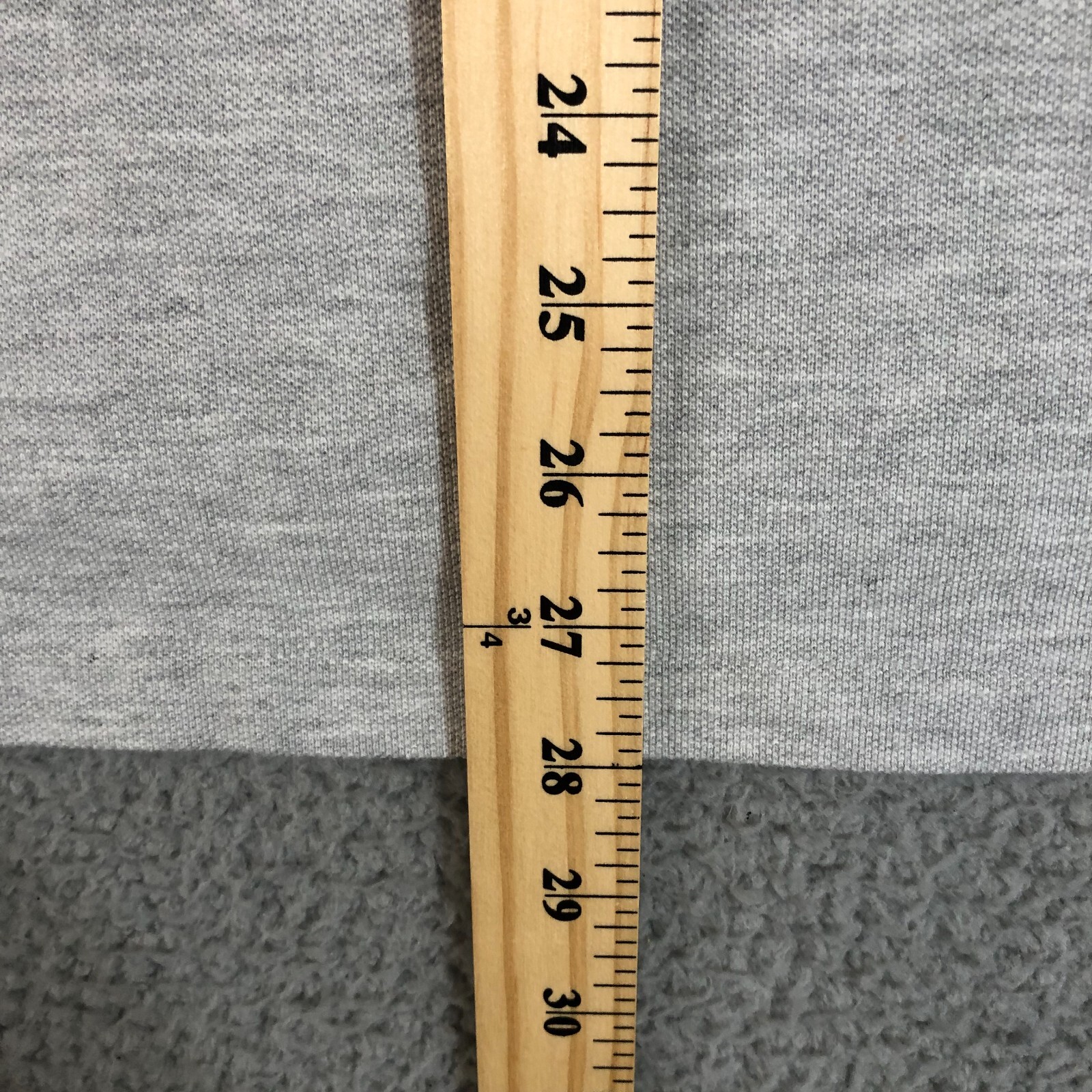 Polo Ralph Lauren Shirt Men Large Gray Dad Pony Logo Slim Fit Preppy Slit thumbnail 8