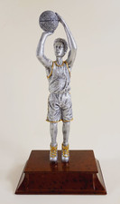 Basketball Player Trophy by PDU. Not Engraved. Engrave or Add Your Own Plaque.