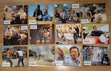 CLINT EASTWOOD - EVERY WHICH WAY BUT LOOSE complete set of 12 German lobby cards