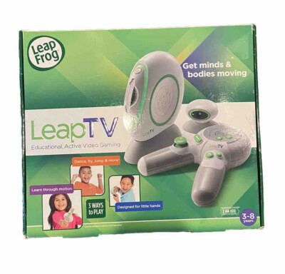 Leap TV Active Video Educational Gaming Kit New Open Box