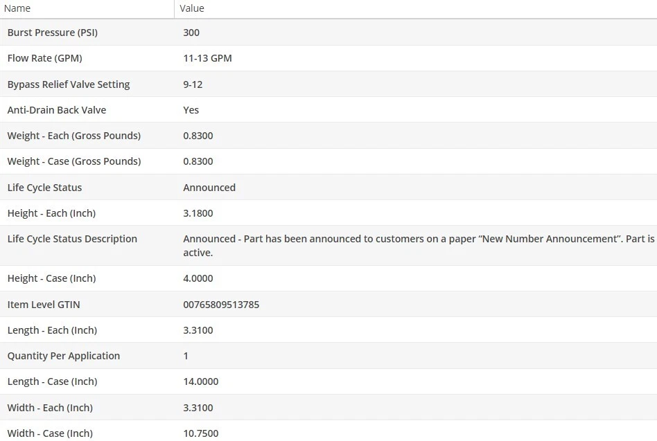 Filtro de aceite de motor OEM WIX para ACURA LEGEND 1991-1995 V6-3,2 L Foto 4 de 4