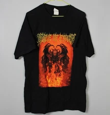 CRADLE OF FILTH PEACE THROUGH SUPERIOR FIRE POWER SHORT SLEEVE T SHIRT XL
