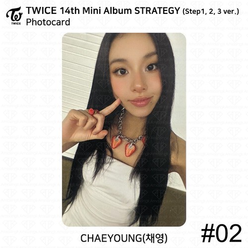 Mini álbum DOS VECES 14º ESTRATEGIA paso 1,2,3,4 tarjeta fotográfica postal adorno Chaeyoung - Imagen 30 de 44