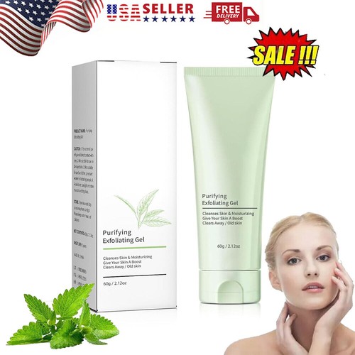 Purifying Exfoliating Gel Brightening Exfoliating Gel Scrub For Face and Body 🔥