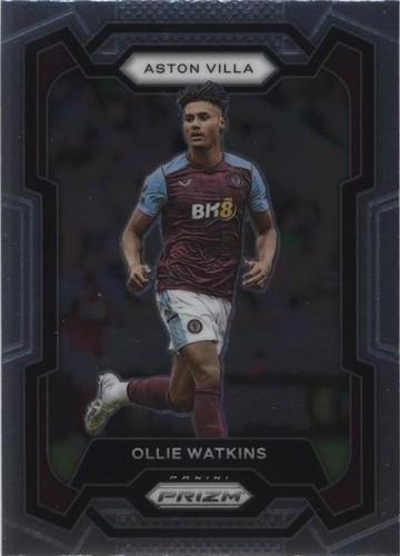 ⚽️2023-24 Prizm EPL OLLIE WATKINS MOUSSA DIABY Dual Auto Aston