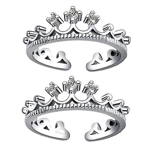 White Fashion Toe Rings