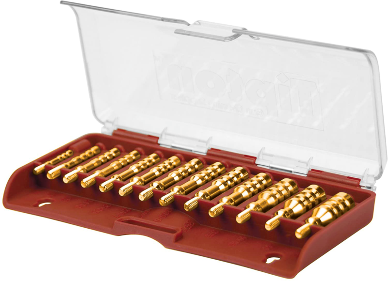 Gun Cleaning Jags Set 13 Piece Brass Calibers Rifle Bore Gunsmithing Tools Kit eBay