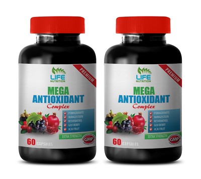 antioxidant blend - MEGA ANTIOXIDANT COMPLEX - weight loss supplement 2 Bottles
