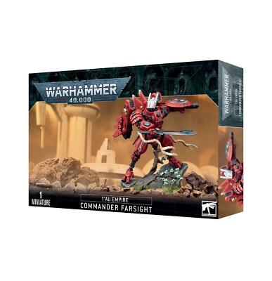 Warhammer 40k T'au Tau Empire Commander Farsight Version 2023 Plastic NEW in BOX