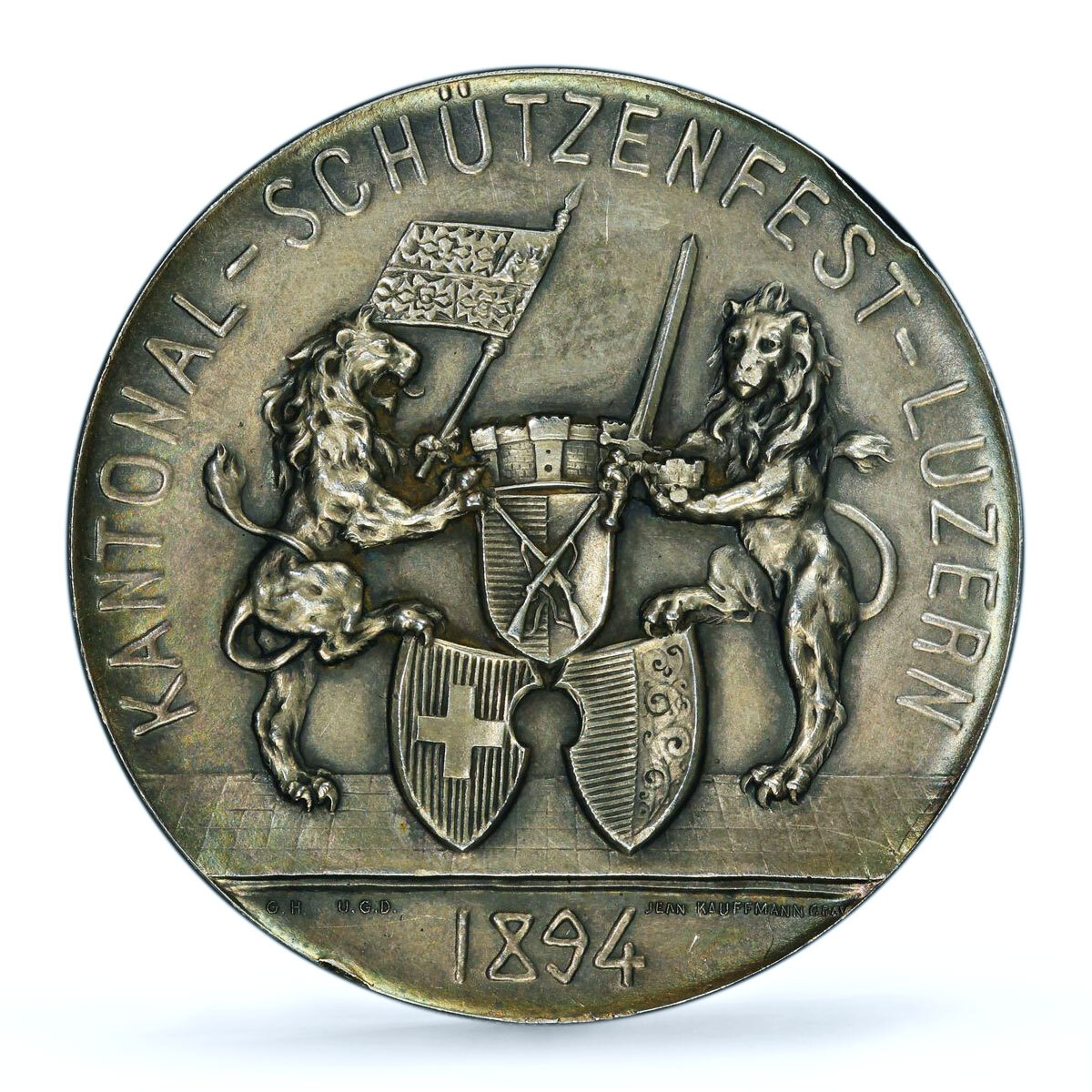 Switzerland Luzern Shooting Festival Richter 877 SP62 PCGS