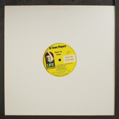 A-TOWN PLAYERS: playin' for keeps LIFE 12'' LP 33 RPM
