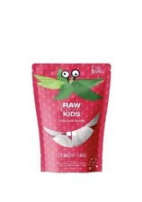 RAW SUGAR KIDS Fizzy Bath Bombs STRAWBERRY VANILLA 6-Pack Sulfate Free VEGAN
