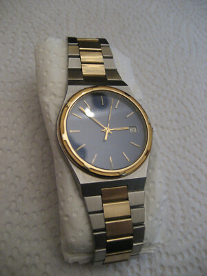 ungetragen NOS Herrenuhr 36mm Genta Oak Design Swiss Royal Made ETA Quartz Werk