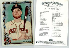 Alex Verdugo 2023 Topps Allen & Ginter Silver Portrait #35 Red Sox Yankees