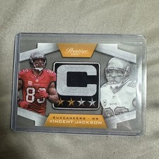 Vincent Jackson - 2014 Panini Prestige - Die Cut Captain Parallel - Buccaneers