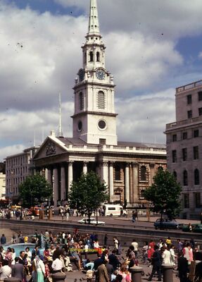 Foto Kirche 6x4 London - St Martin-in-the-Fields um 1974
